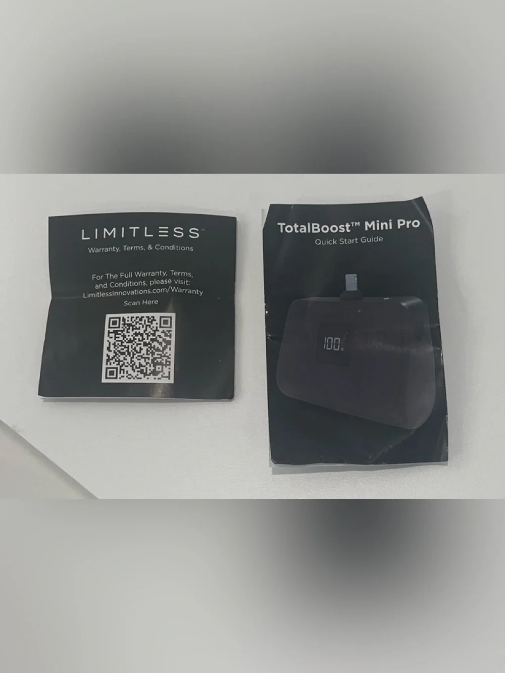 LIMITLESS TotalBoost Mini Pro Portable Power Bank